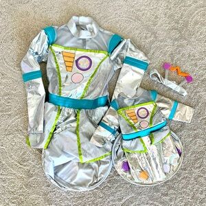 🎃👯‍♀️ mommy daughter robot family costume